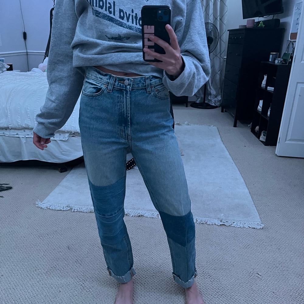 BDG Slim/Straight Patch Jeans
